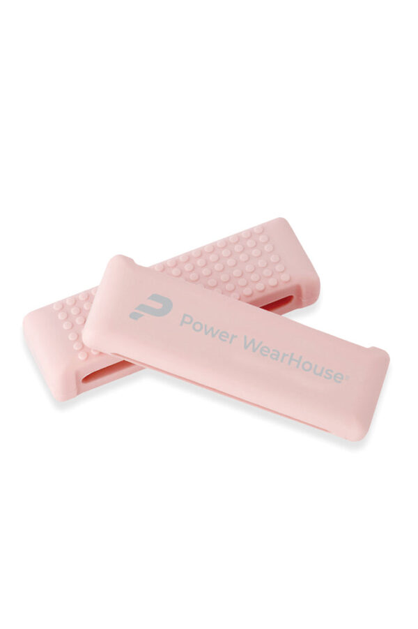 Removable pink weights for the Power WearHouse Plus 2 Booster Weights