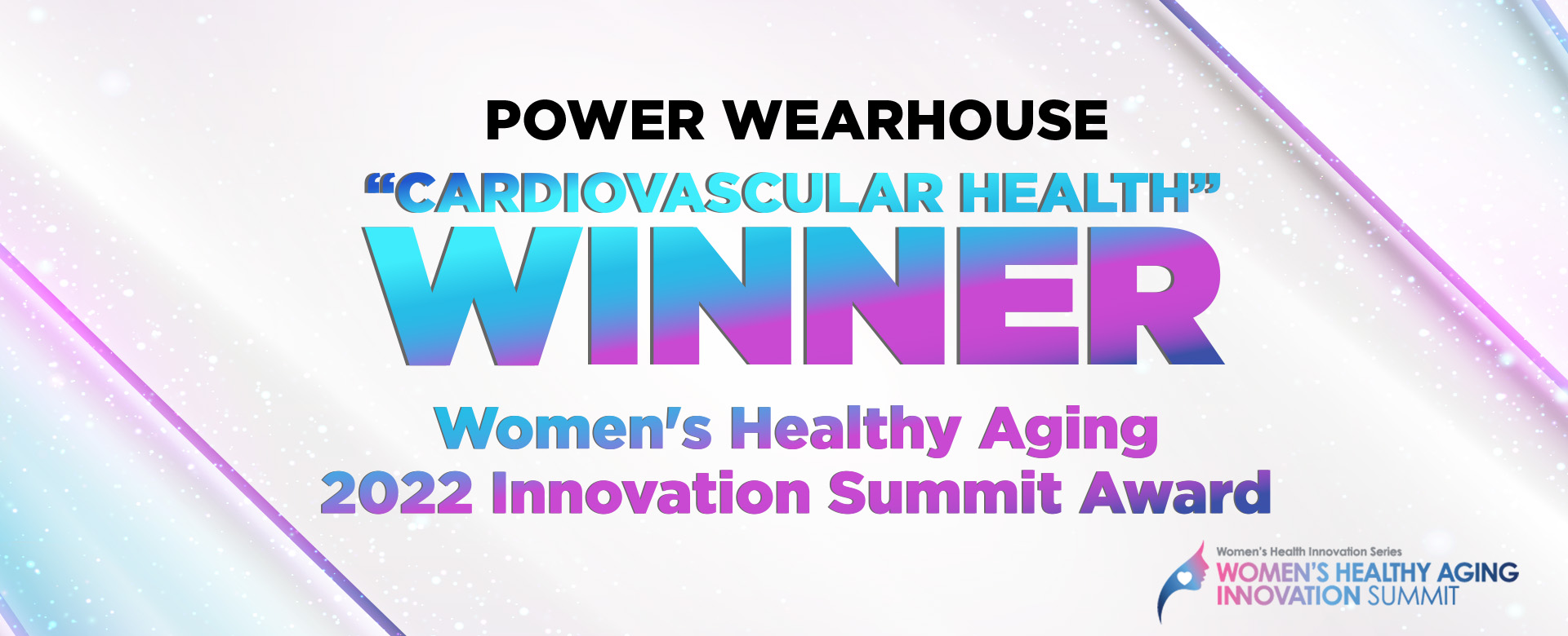 Women's Healthy Aging Award banner